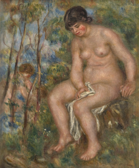 A Bather